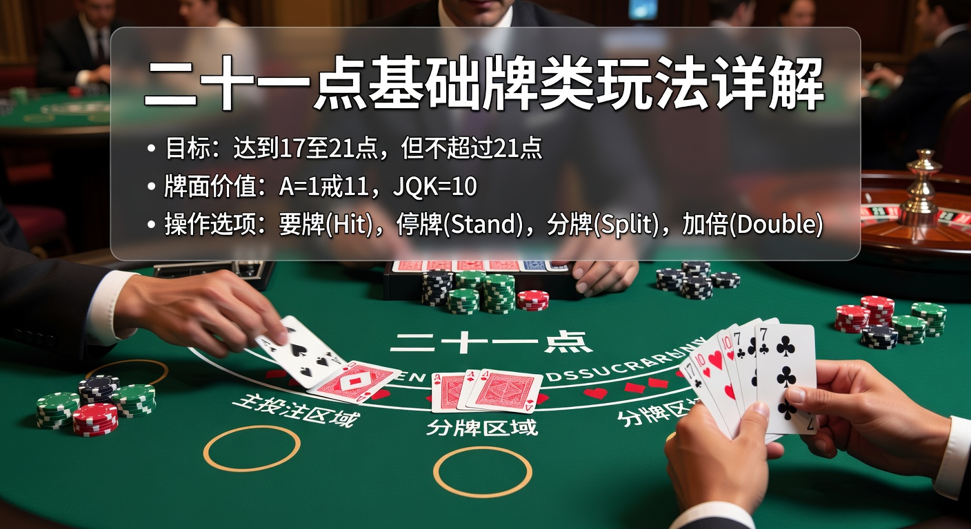 二十一点基础牌类玩法详解2026最新指南