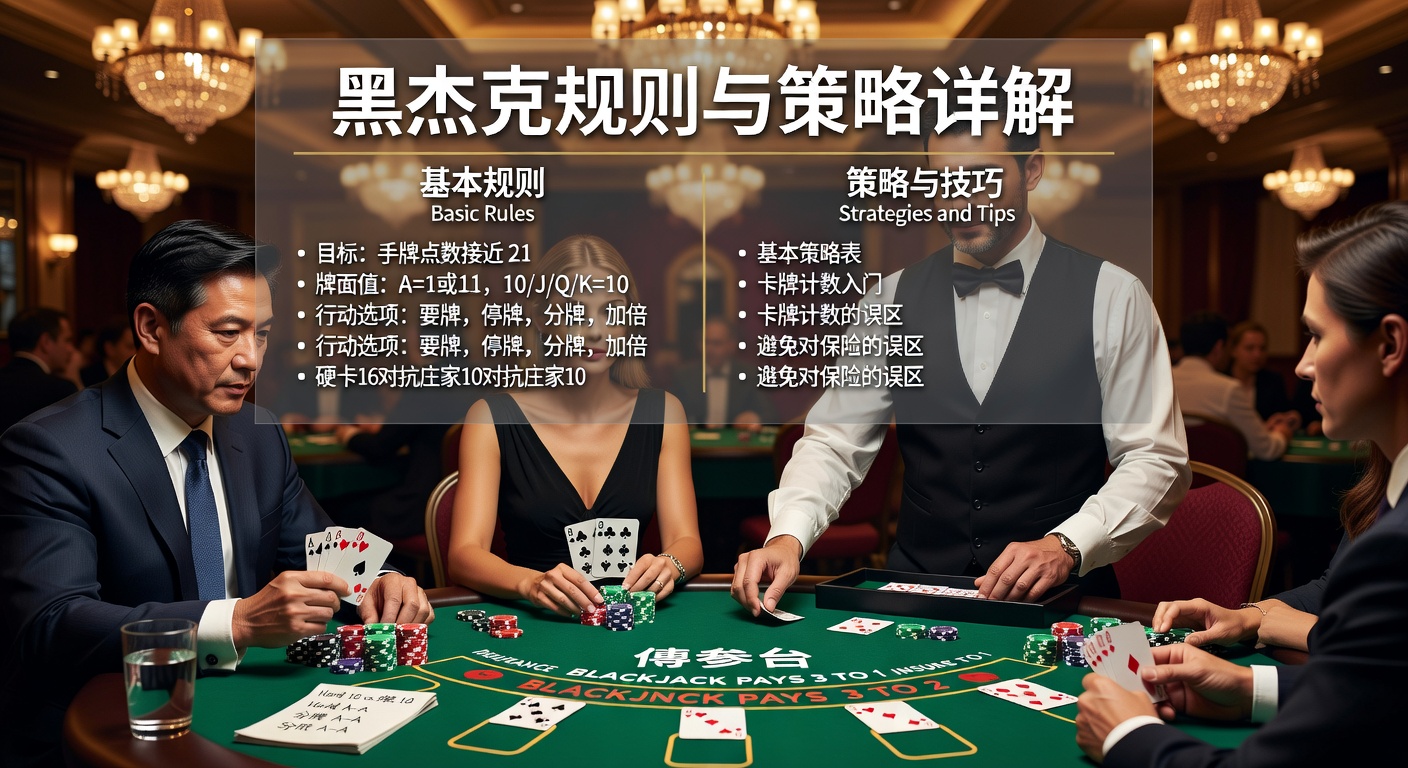 Blackjack黑杰克规则攻略2026