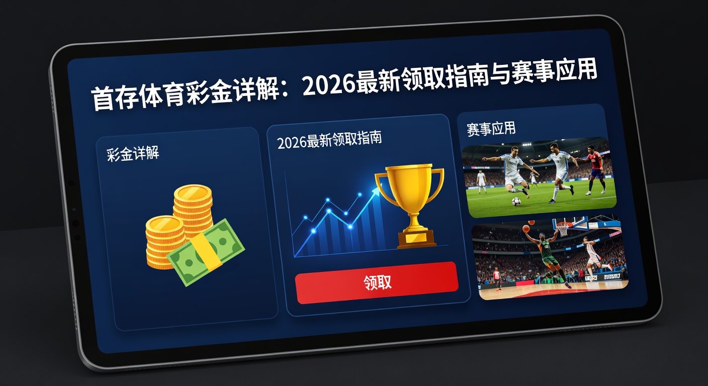 首存体育彩金：2026最新福利领取与使用技巧