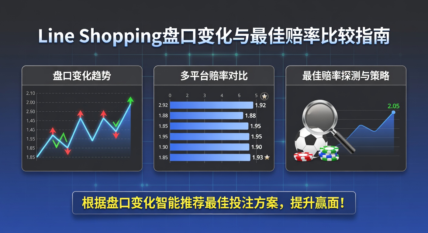 Line Shopping 盘口变化与最佳赔率比较技巧