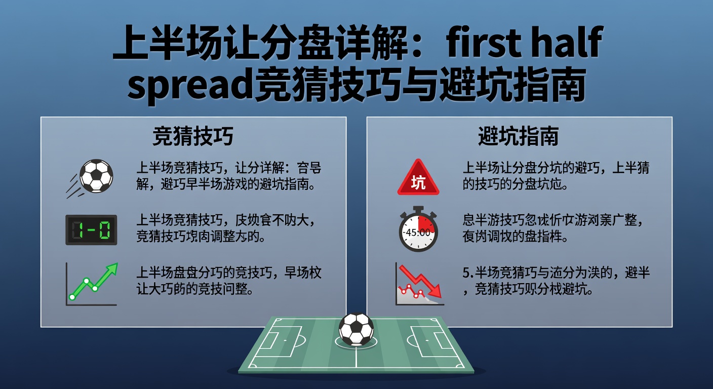 上半场让分 first half spread 详解竞猜攻略